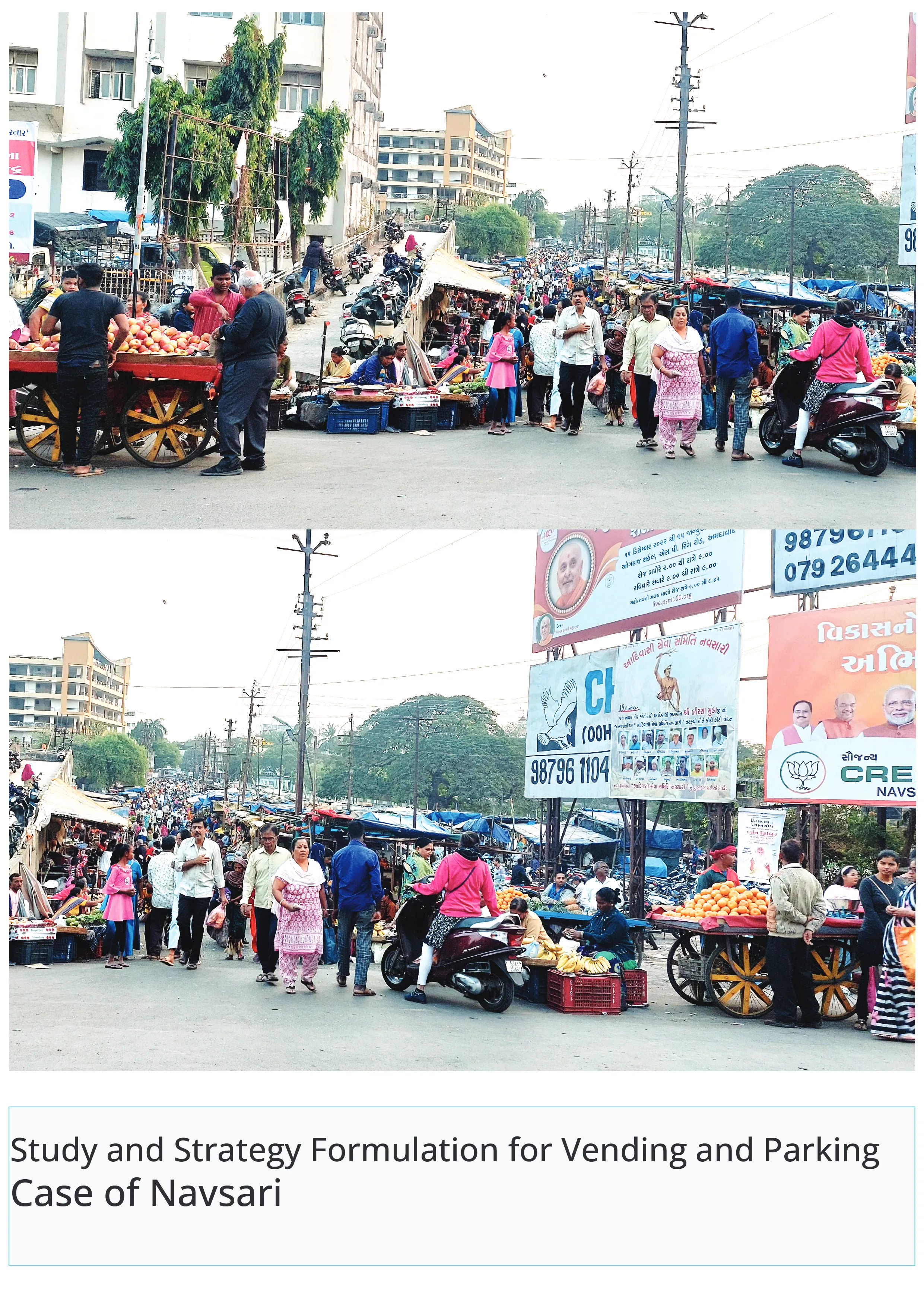 Study and Strategy Formulation for Vending and Parking – Case of Navsari