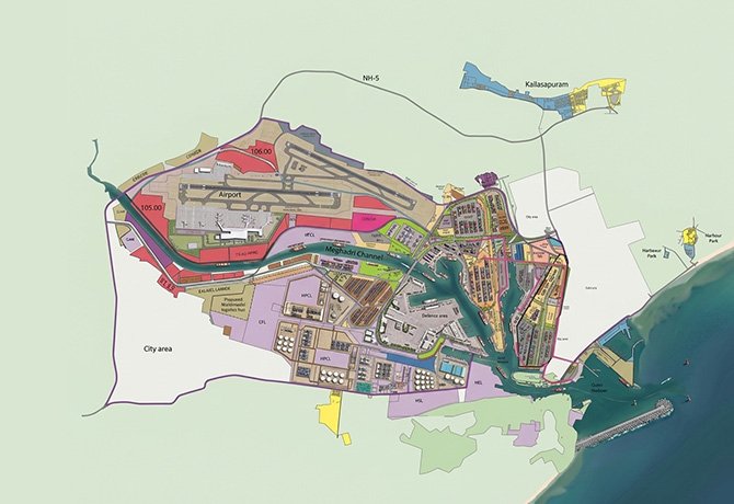 Land Use Plan, Visakhapatnam Port Area