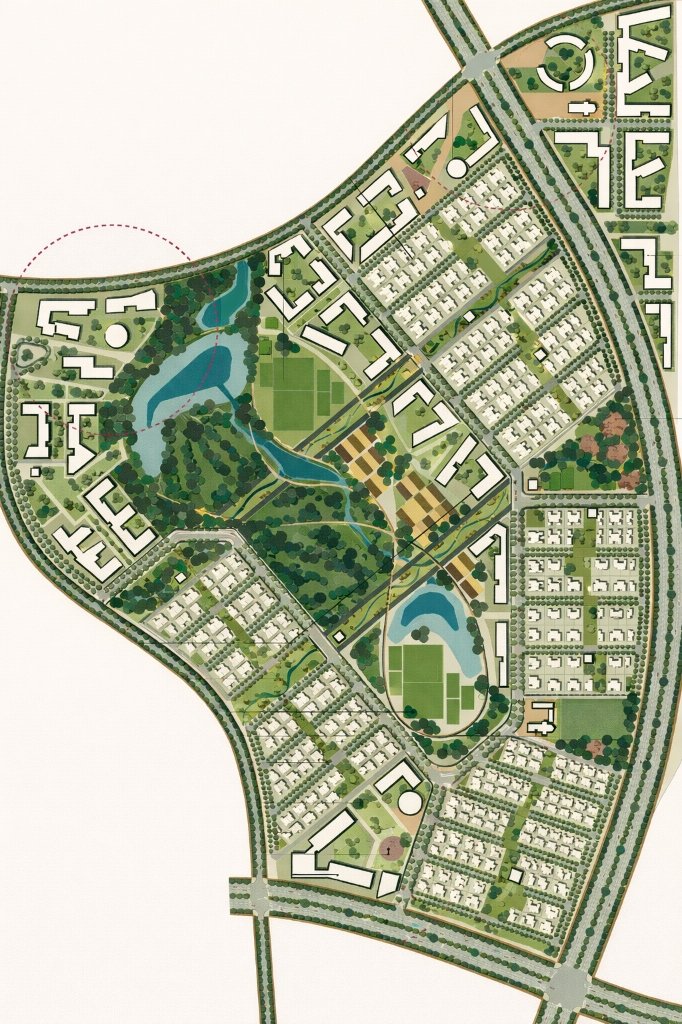 Housing at Appolonia City, Ghana