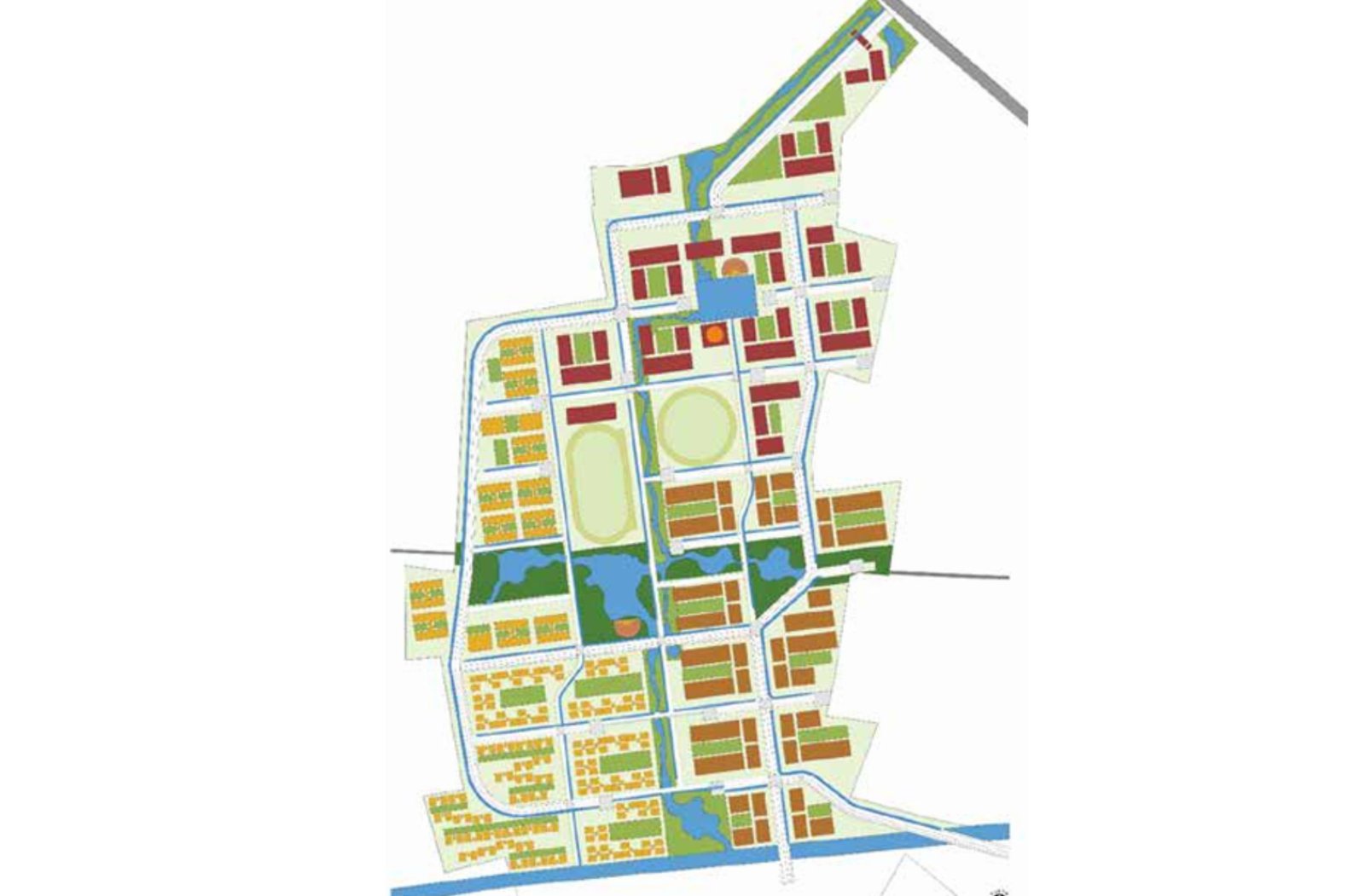 Master Plan and Architectural Design of Academic Area for Indrashil University, Dholera