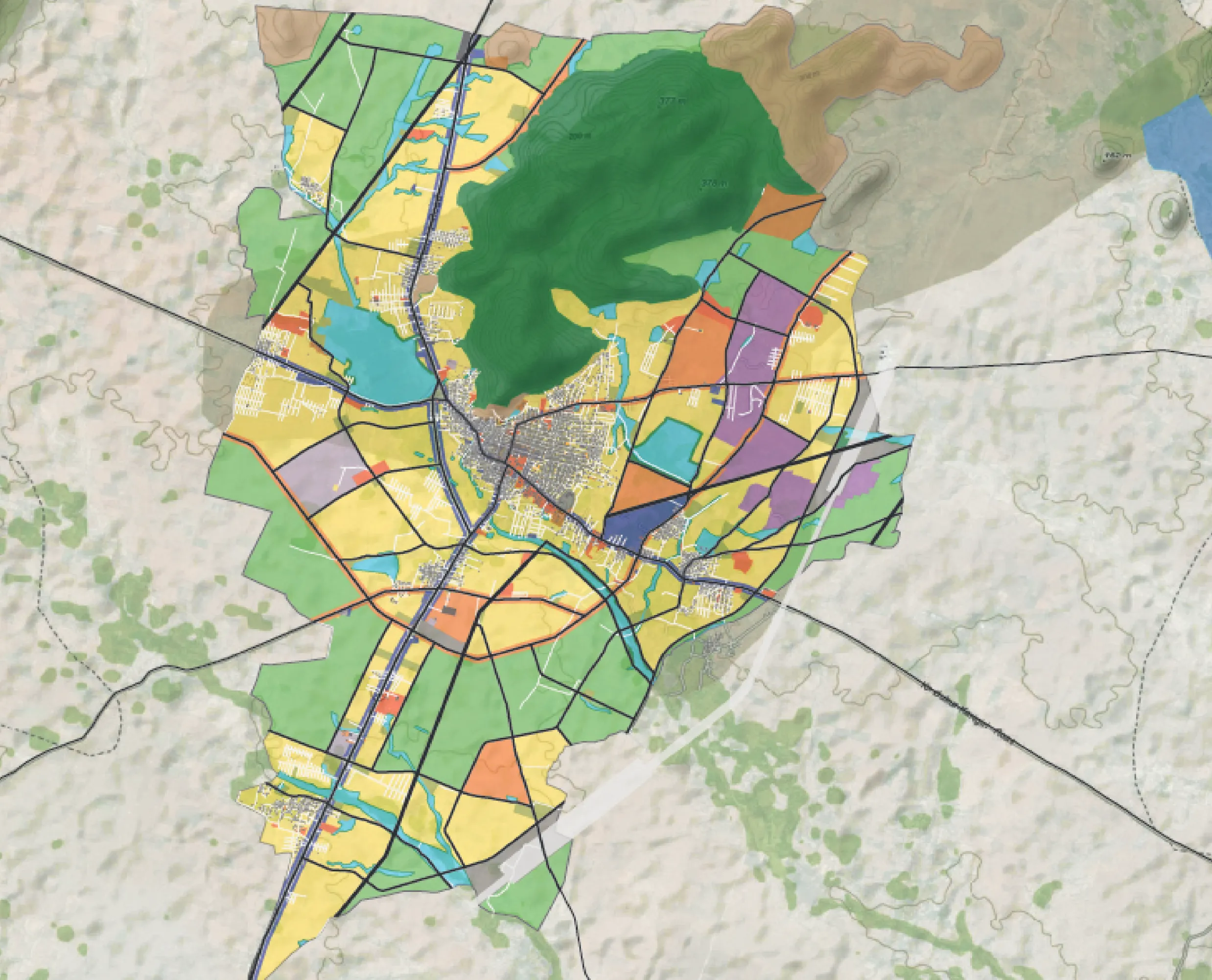 Master Plan, Kanigiri Town