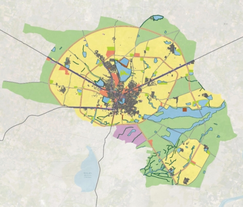 GIS Based Master Plan for Kandukur Town, Andhra Pradesh